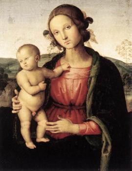 彼得羅 貝魯吉諾 Madonna and Child